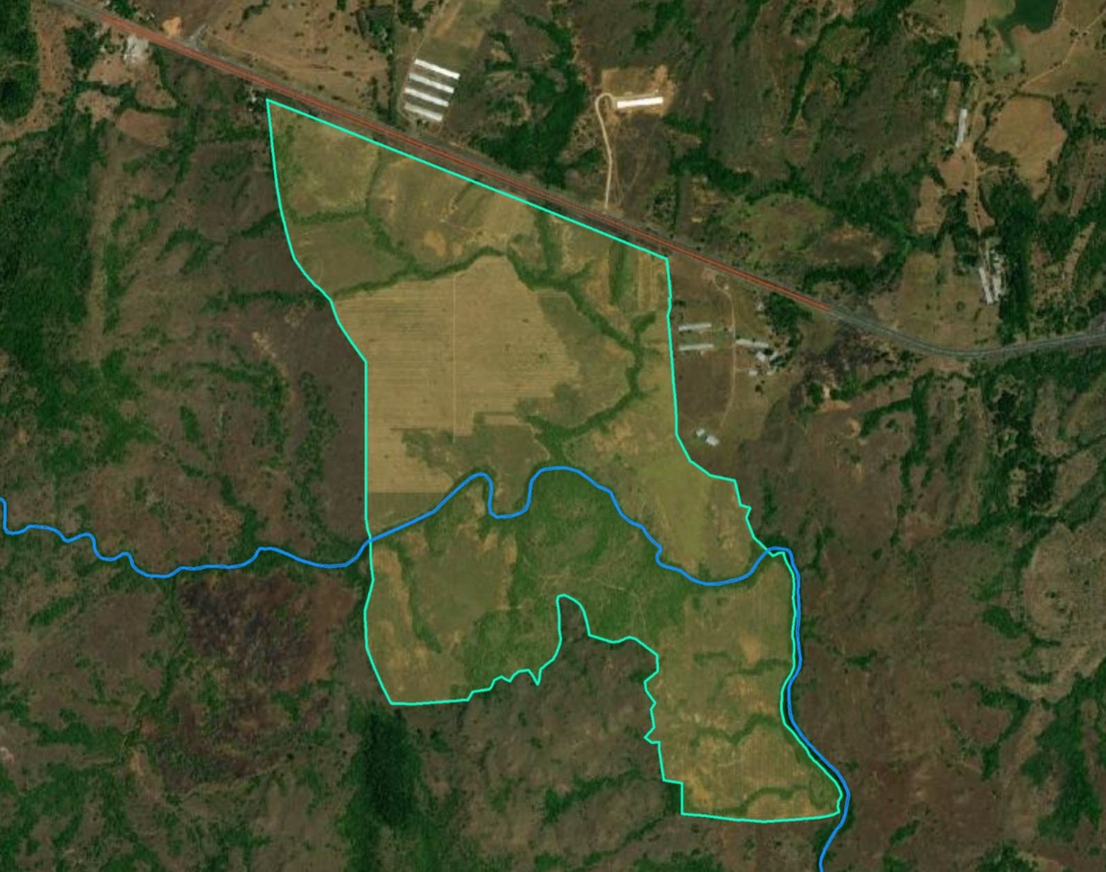 Imagen 2 – vista satelital de PANAMERICANA-Chumical