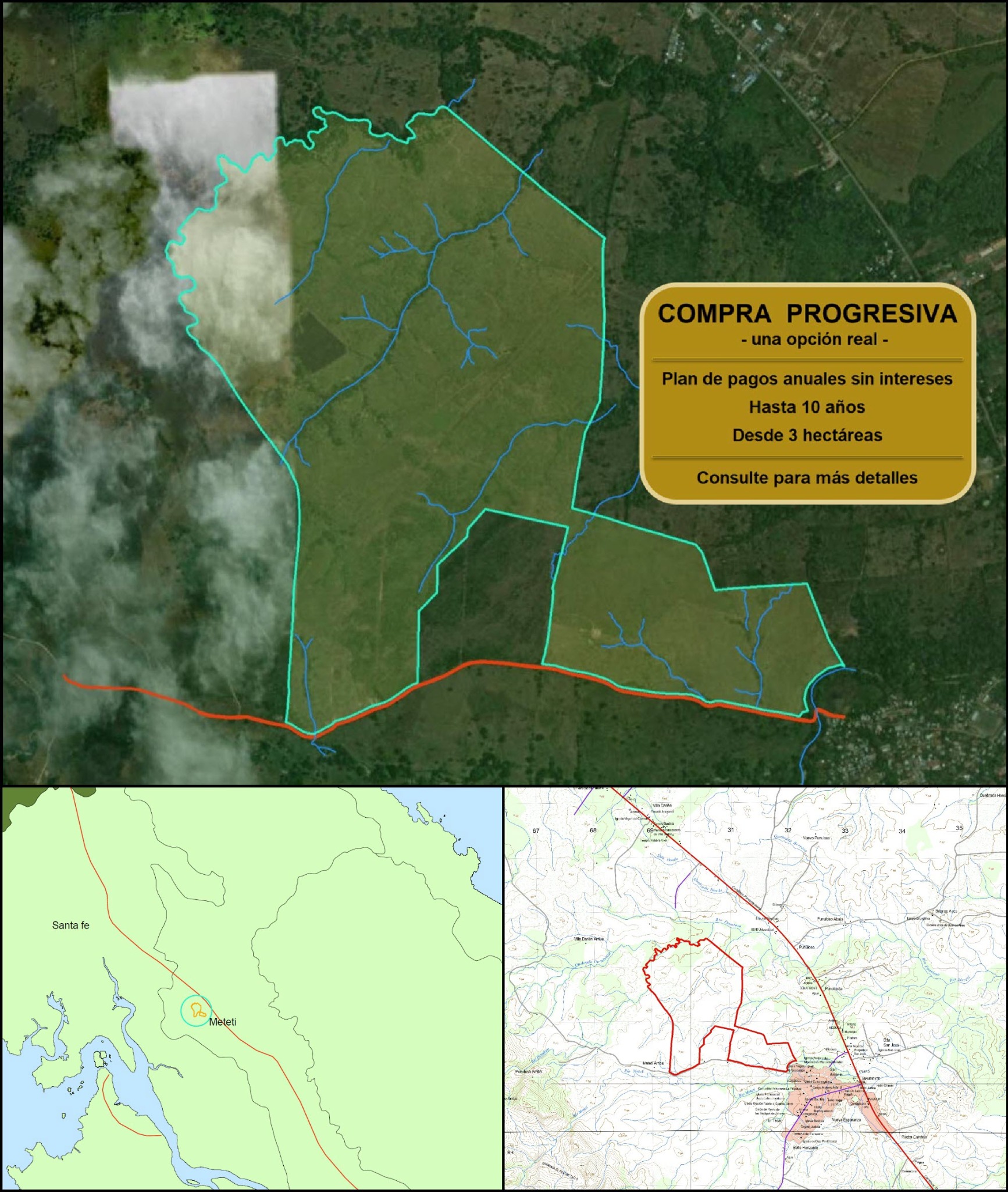 Finca Metetí – vista principal