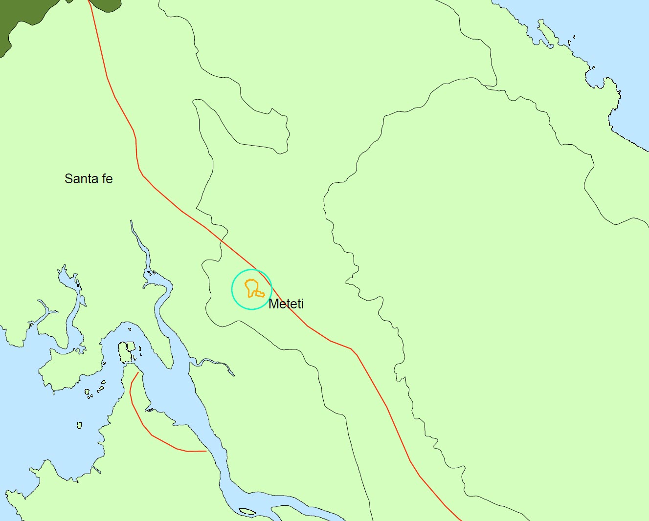 Imagen 3 – ubicación general de Metetí