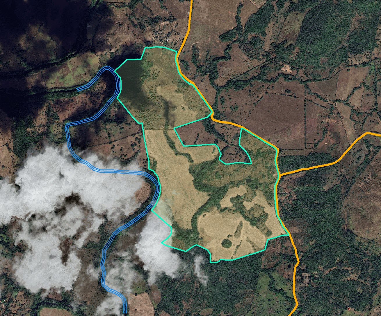 Imagen 2 – vista satelital de San Cristóbal